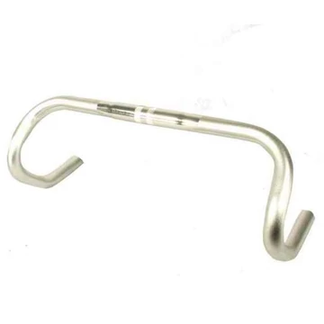 Zoom országúti kormány 440mm széles, 25,4 mm befogó, ezüst