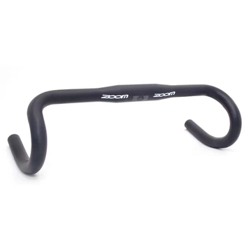 Zoom országúti kormány 440mm széles, 31,8 mm befogó, fekete