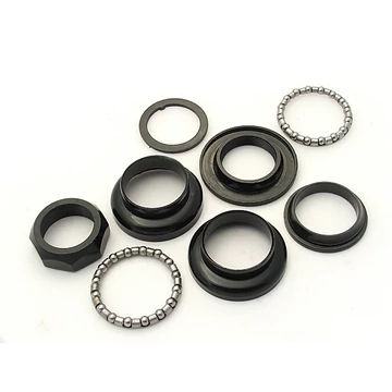 Kormánycsapágy menetes Neuzer 22,2mm acél fekete vagy króm