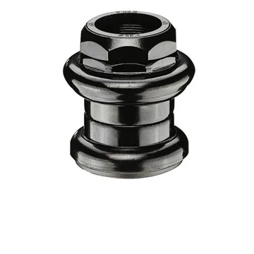 25,4mm-es (1-1/8" ) menetes kormánycsapágy, Neco, acél, fekete, golyóskosaras