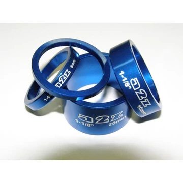 Kormánycsapágy alkatrész AH gyűrű A2Z kék 3-5-10-15mm