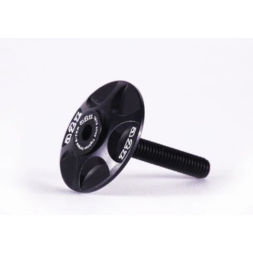 Kormánycsapágy alkatrész AH kupak A2Z fekete, CNC-zett, alu csavarral