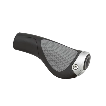 Ergon GP1-L ergonomikus markolat, bilincses, szarv nélkül, fekete/szürke