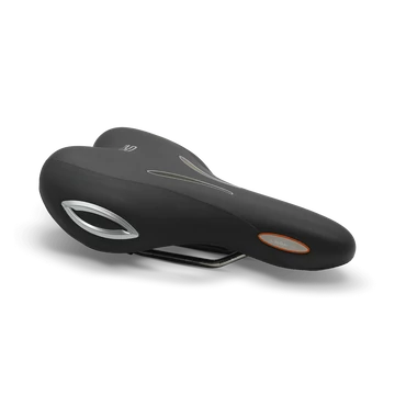 Selle Royal Lookin Moderate unisex komfort nyereg ezüst koptatókkal 60°-os hátszög