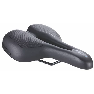 BBB BSD-112 SportPlus sport nyereg, memóriahabos, koptatókkal, vízálló, női fekete