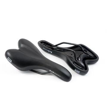 Selle Royal Mach unisex sport nyereg 265x140mm, acál pálca, fekete