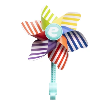 Szélforgó gyerekbiciklire Milli színes