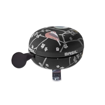 Csengő Basil Big Bell Wanderlust charcoal fekete 80mm