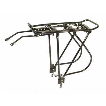 Csomagtartó hátra univerzális Neuzer Alu rugós 26-28 fekete