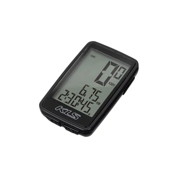 Kellys KLS Contest kerékpáros kilométeróra 8 funkciós vezetékes, nagy kijelző, fekete