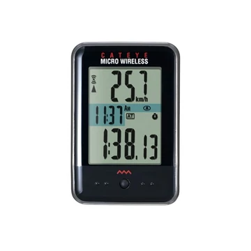Kilométeróra Cateye Micro  MC200W fekete vezeték nélküli