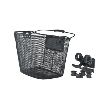 Kellys Cargo sűrűszövésű első kosár gyorsrögzítővel fogantyúval 25,4-31,8mm-es kormányokhoz