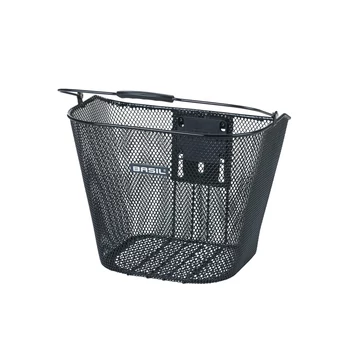 Basil Bremen KF első kosár acél, sűrűszövésű, KlickFix kompatibilis, adapter nélkül