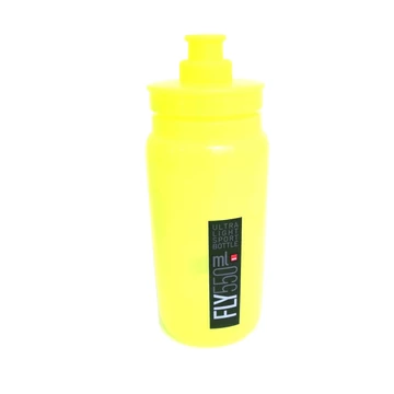 Elite Fly Fluo yellow extrakönnyű kerékpáros sport kulacs 550ml
