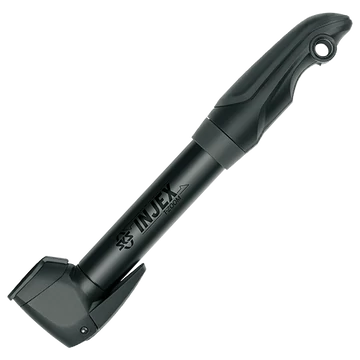 Minipumpa SKS INJEX T-Zoom alu 10bar/256mm univerzális fejjel, fekete