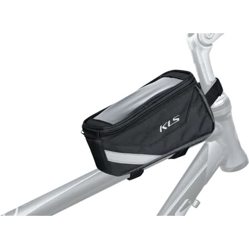 Kellys Brick táska kormány mögé a felsőcsőre, 0,7L, +telefontartó 5,5"-ig fekete