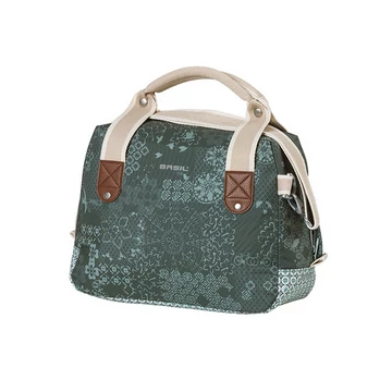 Basil Boheme City kormánytáska 8L felfogatás, válltáska, adapter nélkül, forest zöld