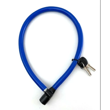 Zár Sodrony Abus Kids 3406K/55cm kulcsos kék