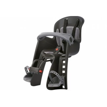 Polisport Bilby Junior gyerekülés első homlokcsőre 9-15kg fekete/szürke