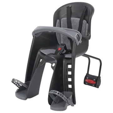 Polisport Bilby Junior gyerekülés első előre nyúló, hátsó vázcsőre szerelhető, fekete/sötétszürke