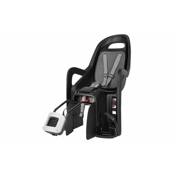 Polisport Groovy RS Plus gyerekülés hátsó vázra szerelhető dönthető, fekete/sötétszürke