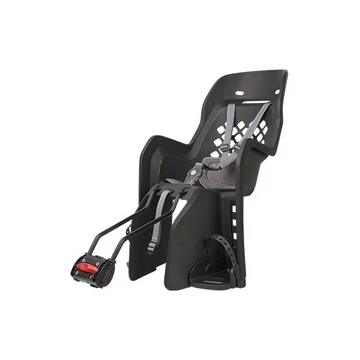 Polisport Joy gyerekülés hátsó vázra, női és 29"-es vázakhoz, sötétszürke, sötétszürke párnával