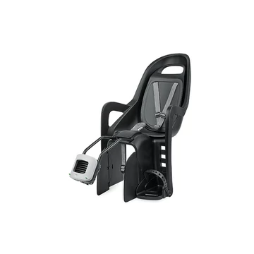 Polisport Groovy Maxi gyerekülés hátsó vázra, női és 29"-es vázakhoz, fekete, sötétszürke párnával