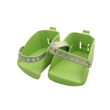 Gyerekülés alkatrész Polisport lábtartó Boodie zöld