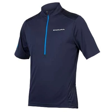 Endura Hummvee rövid ujjú kerékpáros mez tengerkék XXL-es