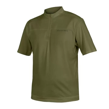Endura Hummvee rövid ujjú kerékpáros mez olajzöld XXXL-es