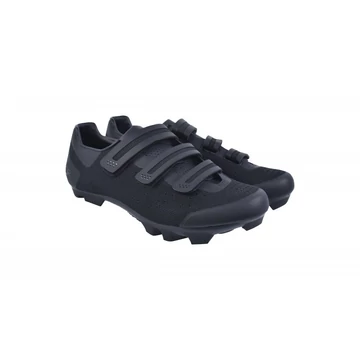 FLR F-55 Knit MTB cipő, 3 tépőzáras rögzítés, 39-es méret fekete