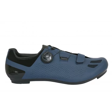 FLR Elite Road F-11 II országúti cipő, karbon talp, Reel Knob damilos fűző, 43-as méret, navi blue