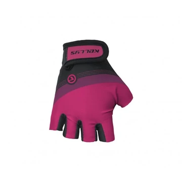 Kellys Nyx rövid ujjú gyerek kesztyű, fekete/pink S