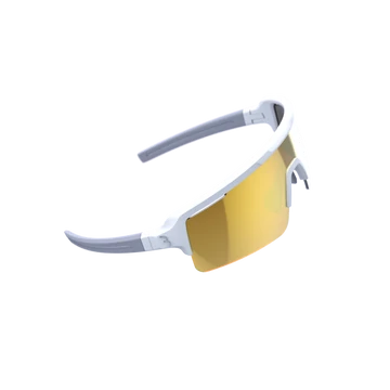 BBB BSG-65 Fuse sportszemüveg matt fehér kerettel, narancs lencsékkel