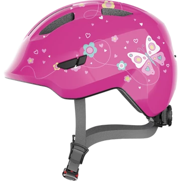 ABUS Smiley 3.0 pillangós rózsaszín gyerek bukósisak S 45-50cm