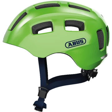 Bukósisak gyerek ABUS Youn-I 2.0 zöld színű, M-es méret (52-57cm)