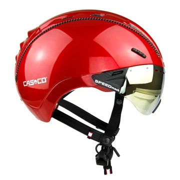 Casco Roadster Plus kerékpáros bukósisak fényes piros M-es (55-57cm fejkerület)