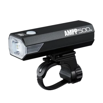 Cateye AMPP500 HL-EL085RC LED-es elsőlámpa USB-ről tölthető 500lumen fényerő 4 funkció