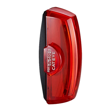 Cateye Rapid X2 villogó TL-LD710 tölthető USB-s, 6 funkció, féklámpa funkció