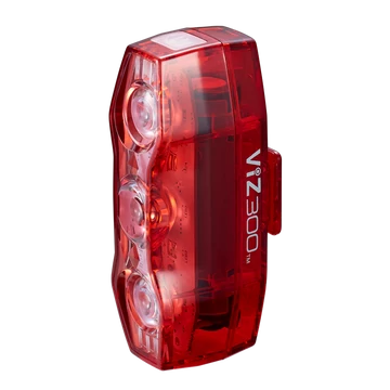 Cateye ViZ300 villogó TL-LD810 tölthető USB-s, 4 funkció, 300 lumen fényerő