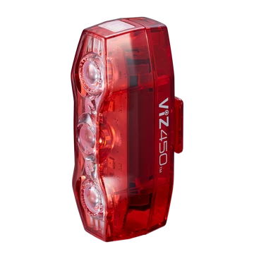 Cateye ViZ450 villogó TL-LD820 tölthető USB-s, 4 funkció, 450 lumen fényerő