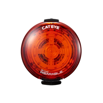 Cateye SYNC Wearable villogó SL-NW100 tölthető USB-s, kapcsolás szinkron