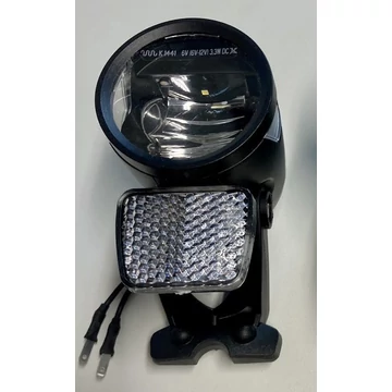 Herrmans H-Black LED MR8 dinamós első lámpa 180Lumen 6-12V, Suntour CR8, NEX és NCX-E teleszkópokhoz