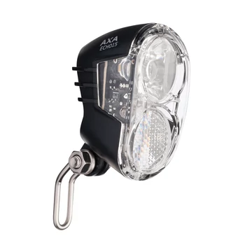 AXA Echo15 dinamós első lámpa LED-es, 15Lux fényerő, kapcsoló