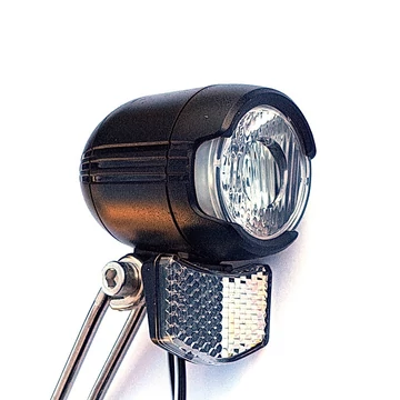 Ridepositive agydinamós első lámpa 30 LUX fényerővel, LED-es, kapcsolós, 4 vezetékes