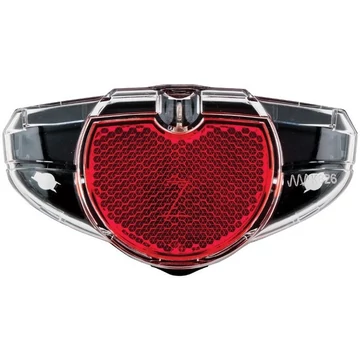 AXA Spark Steady dinamós hátsó lámpa LED-es, állófénnyel, csomagtartóra szerelhető