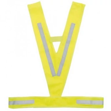 Fényvisszaverő mell és derékpánt reflexcsíkokkal, XL/XXL