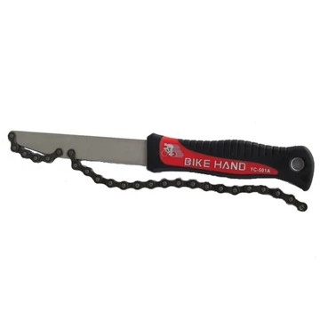 Bike Hand kazettabontó lánc jó fogású, gumírozott markolattal