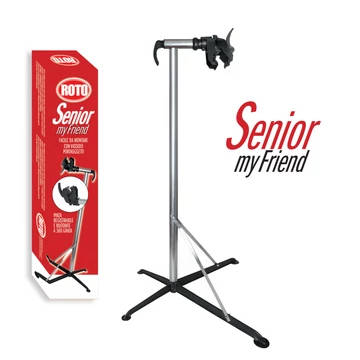 Roto Senior kerékpár szerelőállvány 22-60mm-es vázakhoz, könnyen szétszerelhető-hordozható