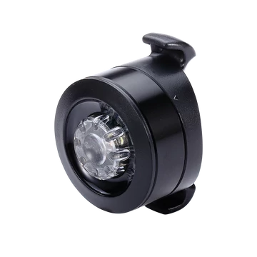 BBB BLS-121 Spy17 lámpa első, fekete, elemes, szilikon rögzitővel